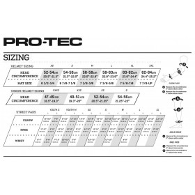 Casque PRO-TEC Blanc Taille XS/S PRO-TEC PRO-TEC