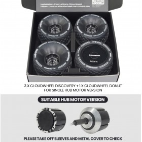 CLOUDWHEEL Donut 120mm pour simple moteur V1 ELWING Piéces et Accessoires ELWING