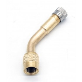 Prolongateur de valve coudé à 135°  Pièces et accessoires pour trottinettes électriques
