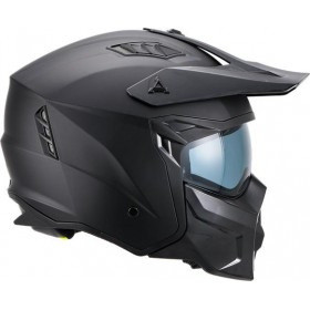 Casque M vito jet predator noir mat