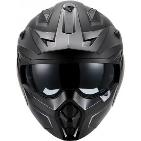 Casque S vito jet predator noir mat