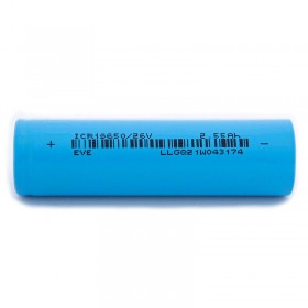 Cellule 18650 2,55A/h 3C EVE - 200 unités  Batteries