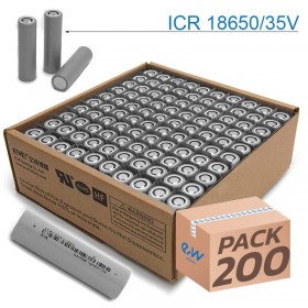 Cellule 18650 3,5A/h 3C EVE - 200 unités  Batteries