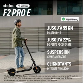 Ninebot KickScooter F2 PRO E NINEBOT Trottinette électrique