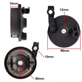 Frein à tambour Ninebot Max G2 E NINEBOT Série G