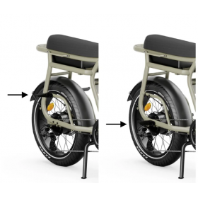 Repose-pieds passager pour vélo électrique Yuvy 2